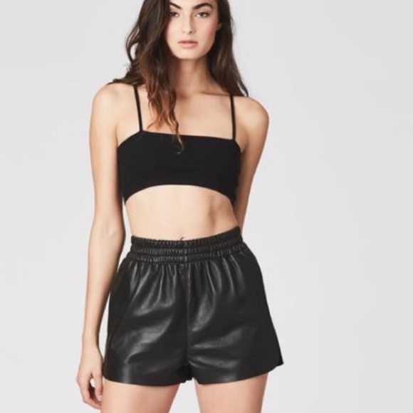 Lovers + Friends Pants - Carmar 100% Leather Shorts
